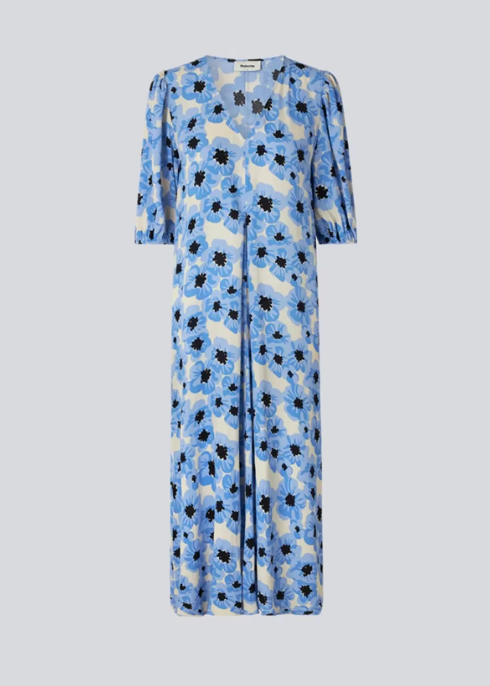 Clearance Modström Torahmd Print Dress Blue Pearl Flower