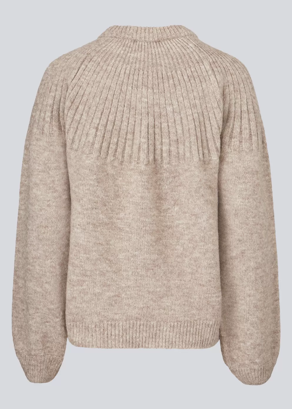 Hot Modström Truce O-Neck Beige Melange